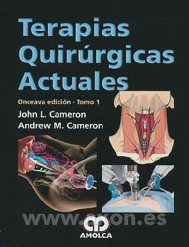 Imagen de TERAPIAS QUIRURGICAS ACTUALES 11 EDICION - 2 TOMOS