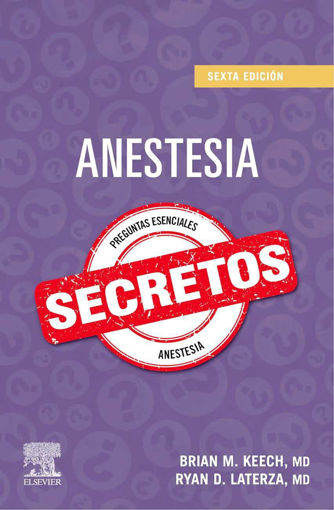 Imagen de ANESTESIA. SECRETOS - 6º ED.