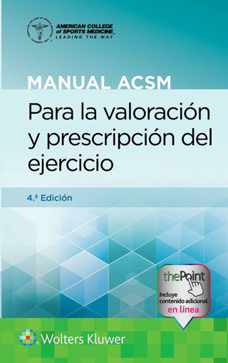 Imagen de Manual ACSM para la Valoracion y Prescripcion del Ejercicio