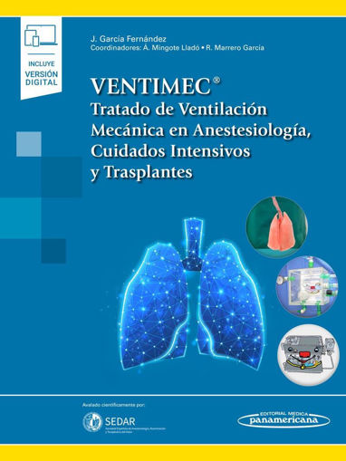 Imagen de VENTIMEC. Tratado de Ventilacion Mecanica en Anestesiologia, Cuidados Intensivos y Trasplantes