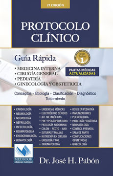 Imagen de Protocolo clínico Guía rápida