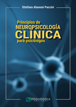 Imagen de Principios de Neuropsicología Clínica para psicólogos