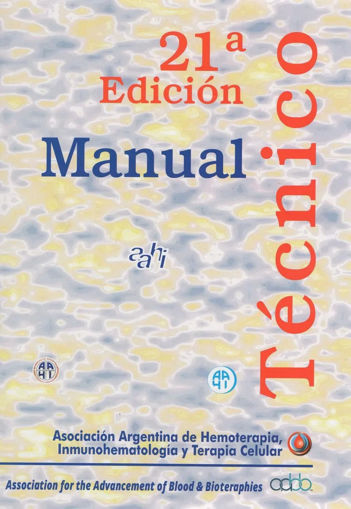 Imagen de Manual Técnico AABB 21ed
