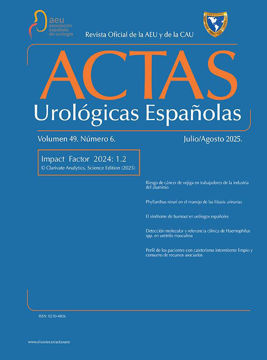 Imagen de Actas Urológicas Españolas 2025 ON LINE (10 fascículos)