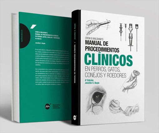 Imagen de Manual de procedimientos clínicos en perros, gatos, conejos y roedores 4 ed