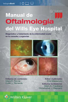Imagen de Manual de Oftalmología del Wills Eye Hospital 9 ed