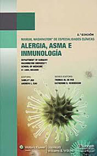 Imagen de MANUAL WASHINGTON DE ALERGIA, ASMA E INMUNOLOGÍA - 2º ED.