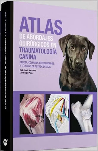 Imagen de Atlas de abordajes quirúrgicos en traumatología canina