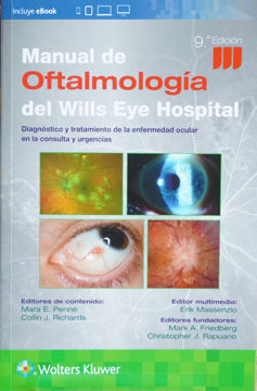 Imagen de Manual de Oftalmología del Wills Eye Hospital 9 ed